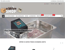 Tablet Screenshot of addelice.com